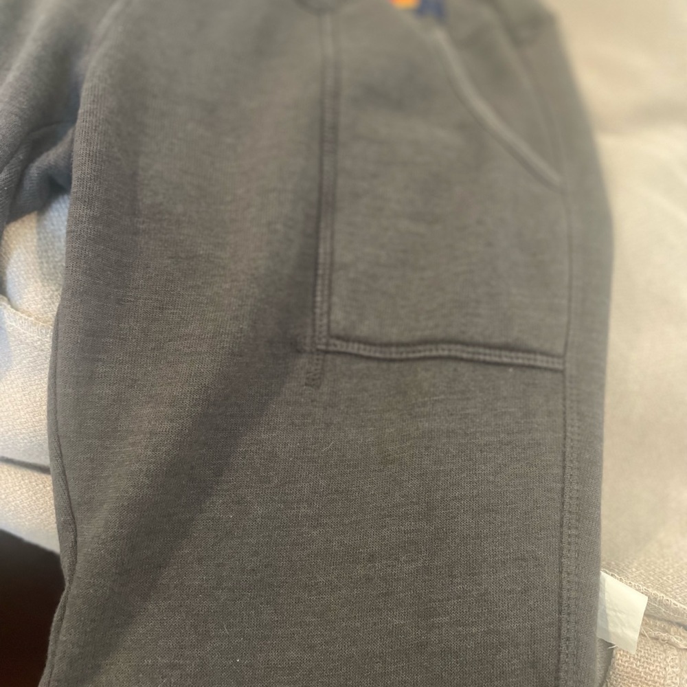 Women’ Aviator Nation charcoal gray sweat pants. Size M. Minimal piling.